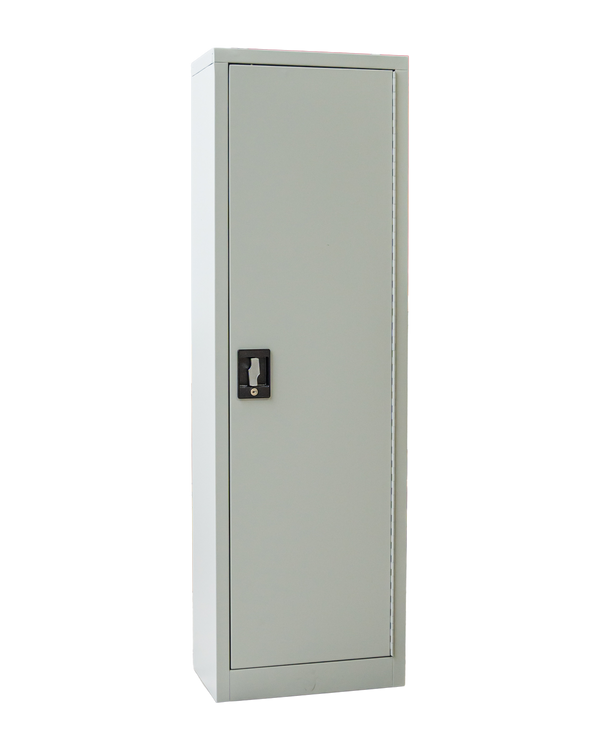 Craft Gun Security Cabinet, Single Door , 55"h x 17"w x 10"d , Grey