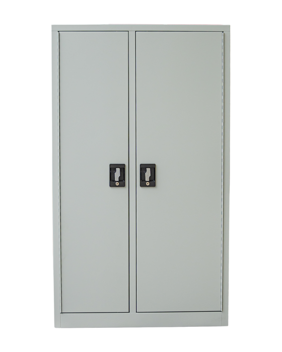 Craft Gun Security Cabinet , Double Door , 55"h x 32"w x 10"d , Grey