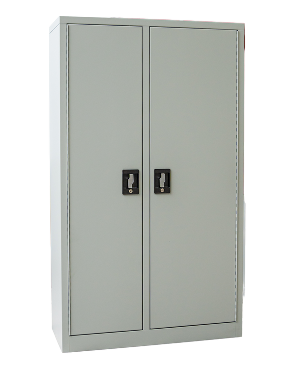 Craft Gun Security Cabinet , Double Door , 55"h x 32"w x 10"d , Grey