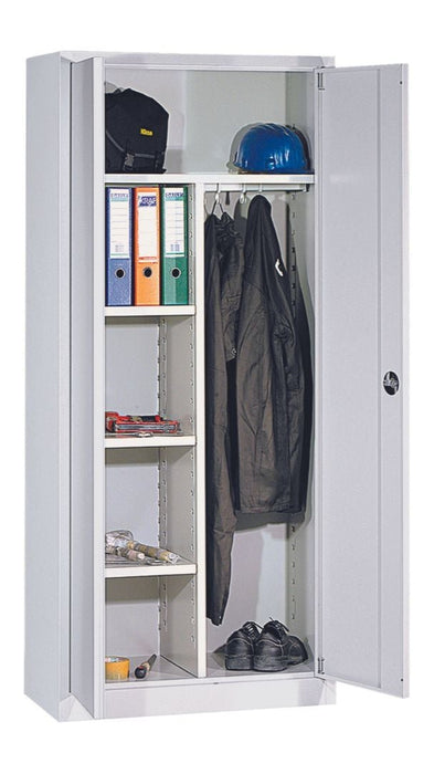 Craft Universal Storage Cabinet , 77"h x 36"w x 17"d , Grey