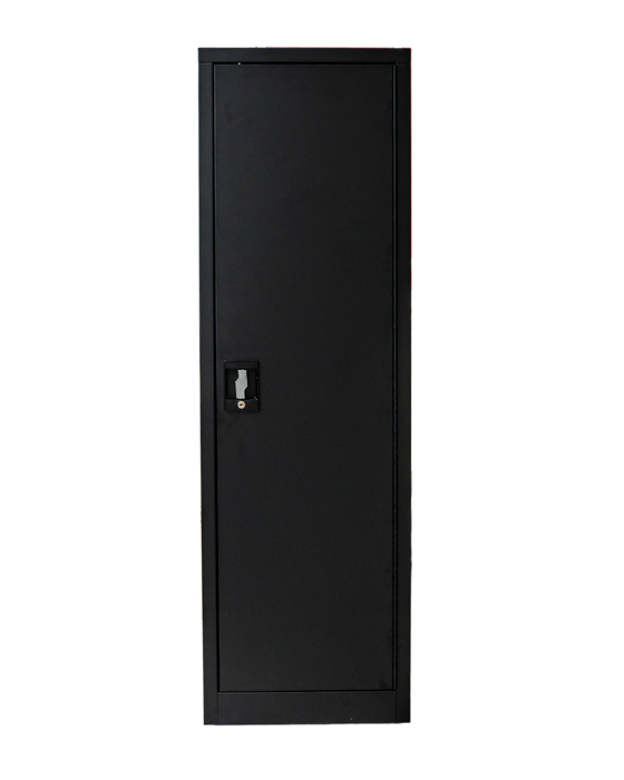 Craft Gun Security Cabinet, Single Door , 55"h x 17"w x 10"d , Black