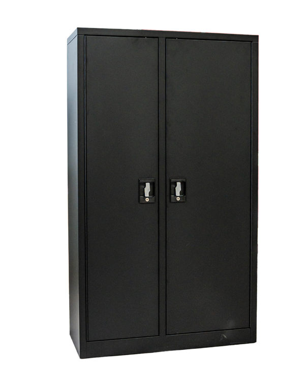 Craft Gun Security Cabinet , Double Door , 55"h x 32"w x 10"d , Black