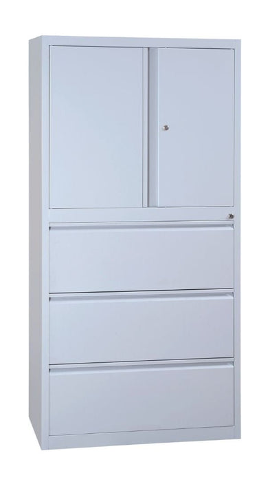 Craft Multi-Storage Cabinet, 77h" x 36"w x 17"d , Grey