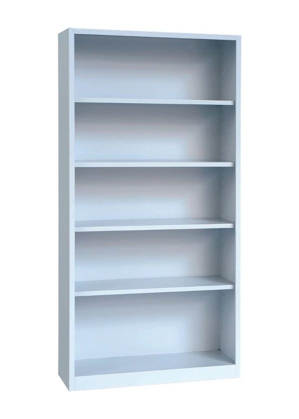 Craft Bookcase , 4 shelves , 77"h x 39"w x 13"d , Grey