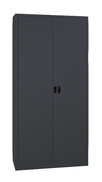 Craft Universal Storage Cabinet , 77"h x 36"w x 17"d , Black