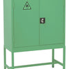 Craft Chemical Storage Cabinet , 28"h x 36"w x 18"d , Green