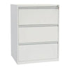 Craft Lateral File Cabinet , 40"h x 47"w x 18"d , 3 Drawers , Grey