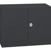 Craft Filing Cabinet , 47"h x 36"w x 17"d , Black